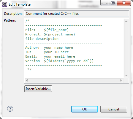 C/C++ templates
