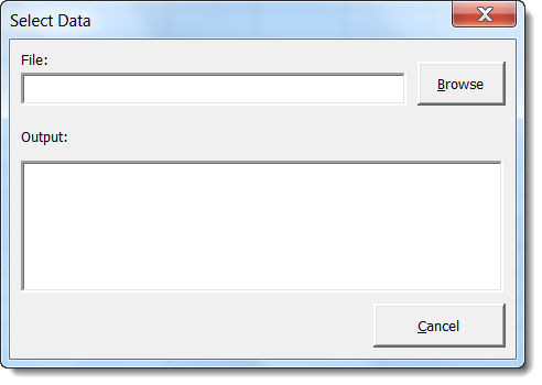 A good selector form.